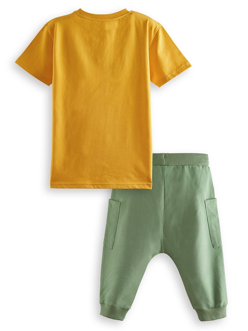 Denokids Skater Boy T-shirt&Capri Shorts Set - Image 4